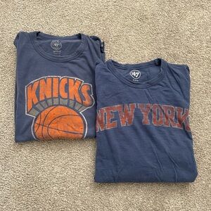 ‘47 Brand Vintage New York Knicks t-shirts (2)